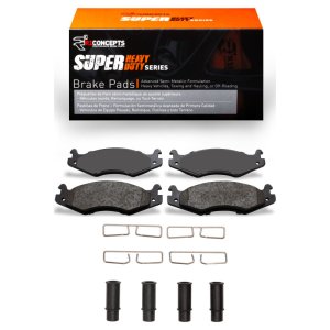 Hummer H1 Brake Pads - Front/Rear - R1 Concepts - Super Duty - `92-`06